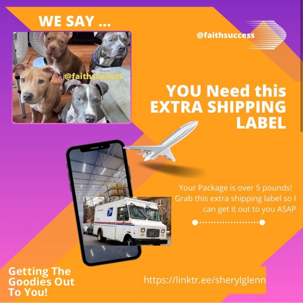 Extra Shipping Label